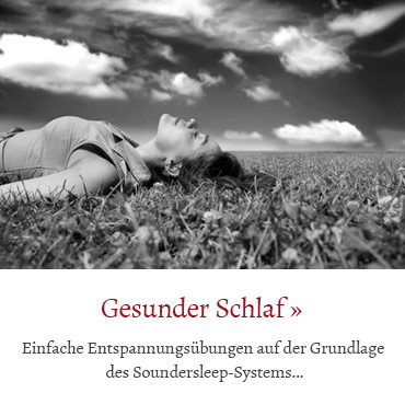 Gesunder Schlaf Bild